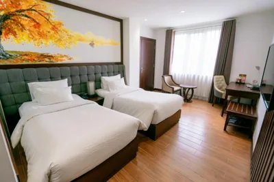 Camera doppia con letti singoli con vista — Sunny 22Land Residence Hotel 2